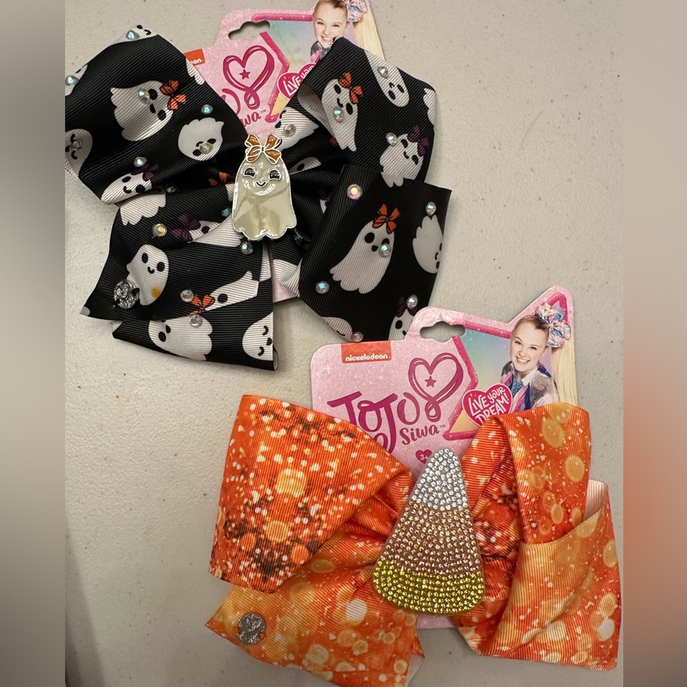 Jojo Siwa Halloween Bows (Set of 2) NWT